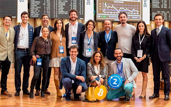 NexovaleCapital team at the Madrid Stock Exchange
